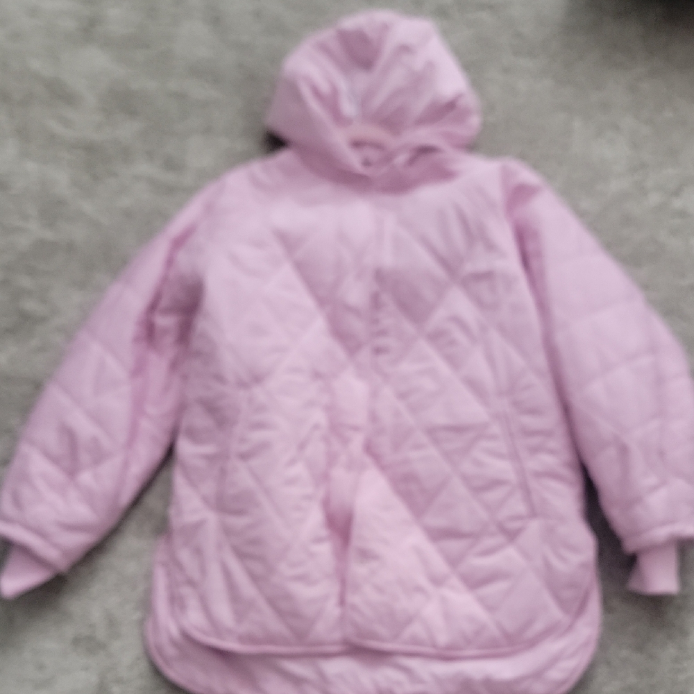 Forever 21 Light Pink Hooded Jacket